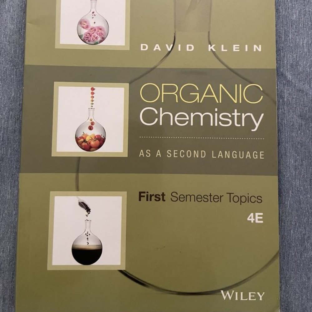 Organic Chemistry As a Second Language